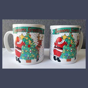 🎅 Seasons Greetings Christmas / Xmas Mugs - 2